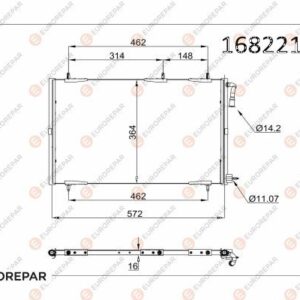 KLIMA RADYATOR 206 / 206+ 99-
