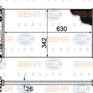 SU RADYATORU MEKANIK FIORINO BIPPER NEMO 1,3 MJET 1,4 HDİ 07-