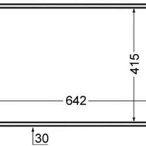SU RADYATÖRÜ KLİMASIZ/MECHANIC 643×415X34 1,9 DOBLO 01-