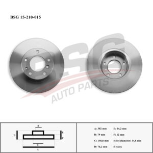 FREN DISKI ON ADET E34 90-95