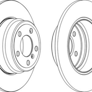 FREN DISKI ARKA ADET X5 E53 99-06