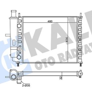 SU RADYATÖRÜ KLİMASIZ 1,2-1,4-1,6 16V BRAVO-BRAVA-MAREA 96-01