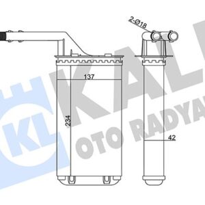 KALORIFER RADYATORU 812016 B.M 106/SAXO 1991-