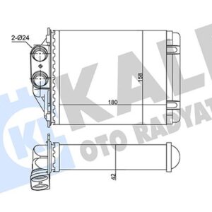 KALORİFER RADYATÖRÜ FIAT 500 / 500C / PANDA /ABARTH 500/500C 09-