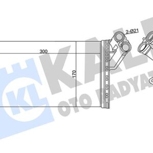 KALORIFER RADYATORU EXPERT / JUMPY / SCUDO 96-06