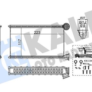 KALORIFER RADYATORU B.M C1 / 108 07-