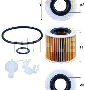 YAG FILTRESI COROLLA 09-18 / AURIS 09-18 / YARIS 09- / AVENSIS 09-18 / RAV4 09-16 / CHR 16- / VERSO 09-