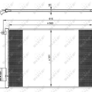 KLIMA RADYATORU EGEA 500L 1,4 16V 15-