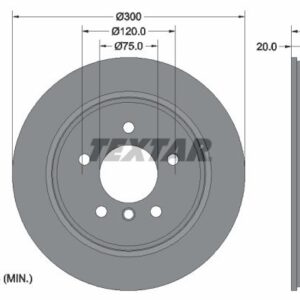 FREN DISKI ARKA ADET E81-E82-E87-E90 05-11