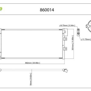 KLIMA RADYATORU LINEA 1,3 MJET 1,4 07-